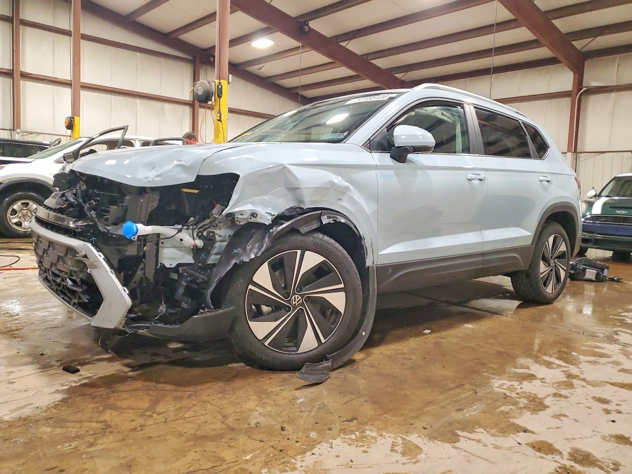 2026 Volkswagen Taos Se Blue vin: 3VVVC7B27TM016378