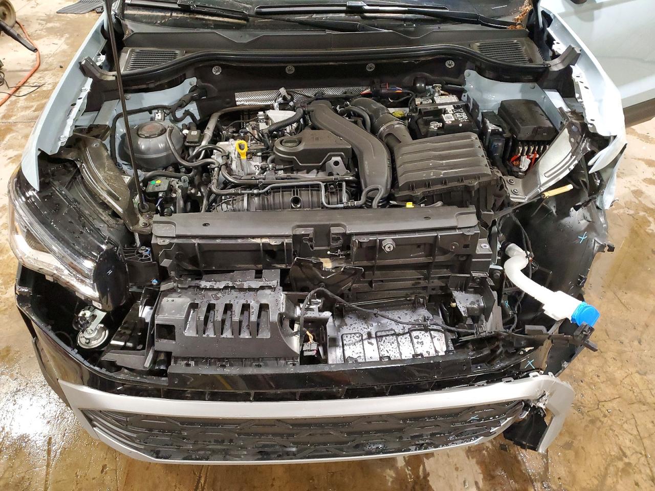 2026 Volkswagen Taos Se Синий vin: 3VVVC7B27TM016378