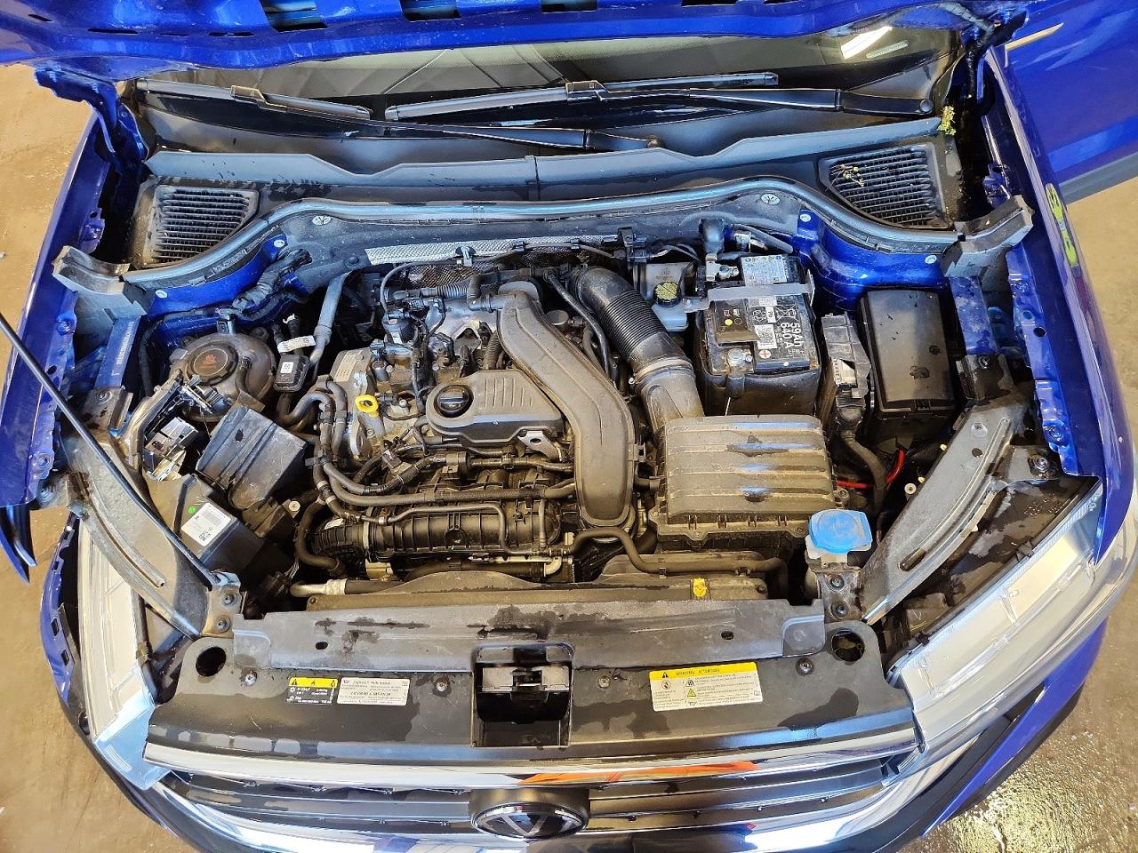 2024 Volkswagen Taos Se Blue vin: 3VVVX7B29RM036936