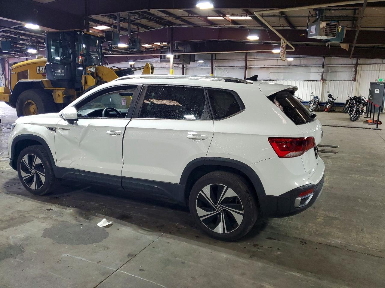 2023 Volkswagen Taos Se White vin: 3VVVX7B2XPM363553