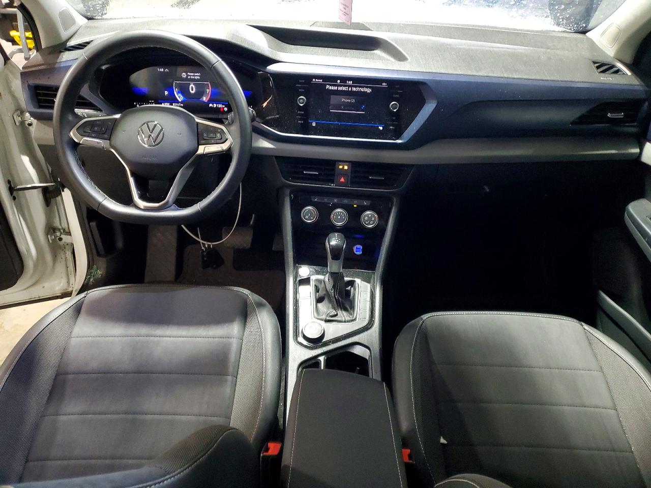 2023 Volkswagen Taos Se White vin: 3VVVX7B2XPM363553