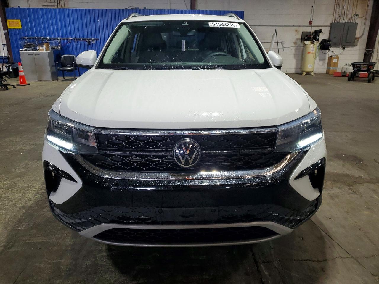 2023 Volkswagen Taos Se White vin: 3VVVX7B2XPM363553