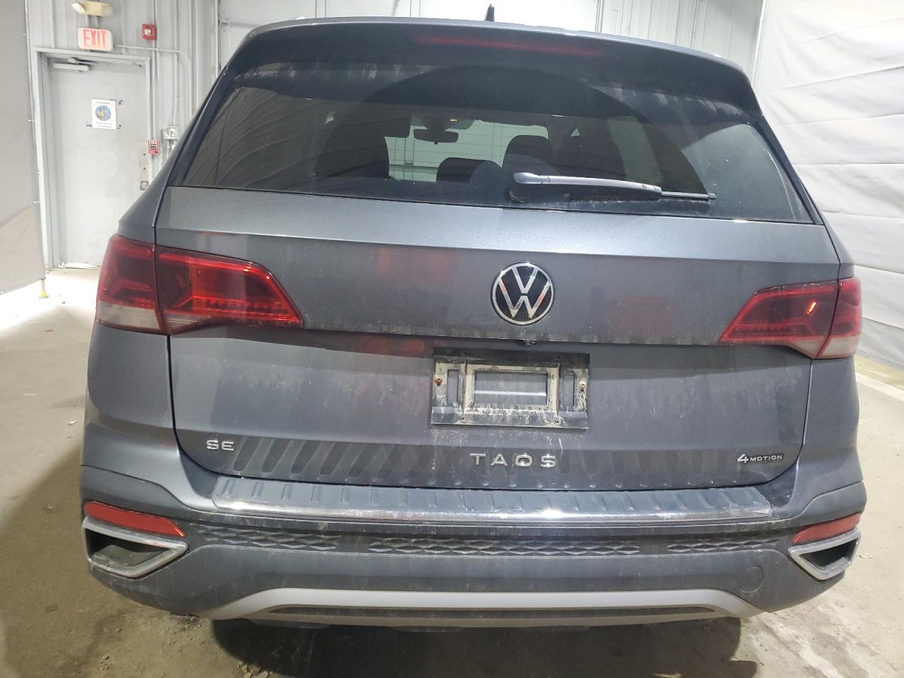 2023 Volkswagen Taos Se Gray vin: 3VVYX7B22PM316479