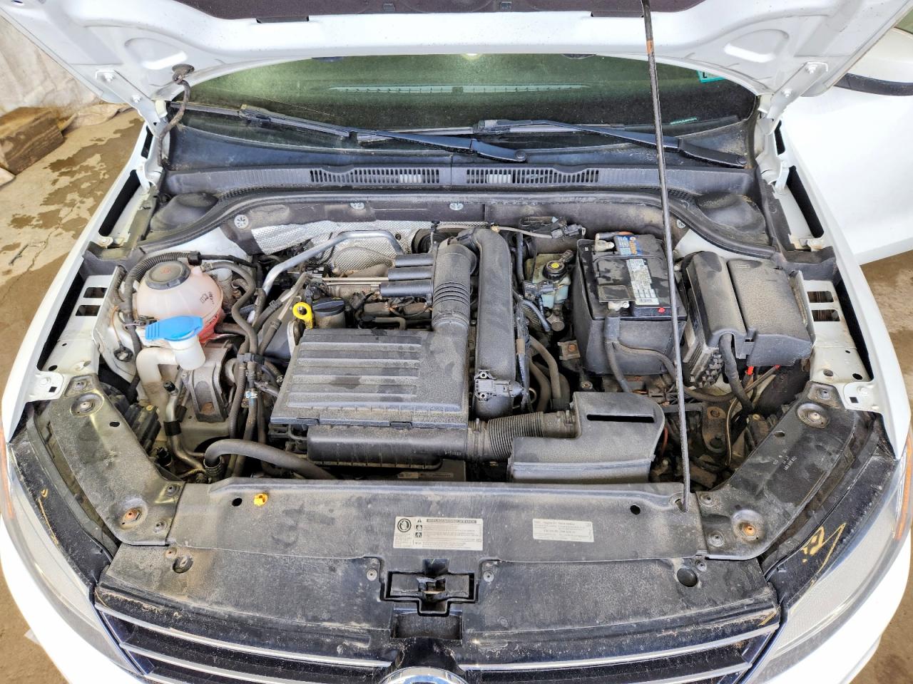 2018 Volkswagen Jetta S Белый vin: 3VW167AJ0JM210872