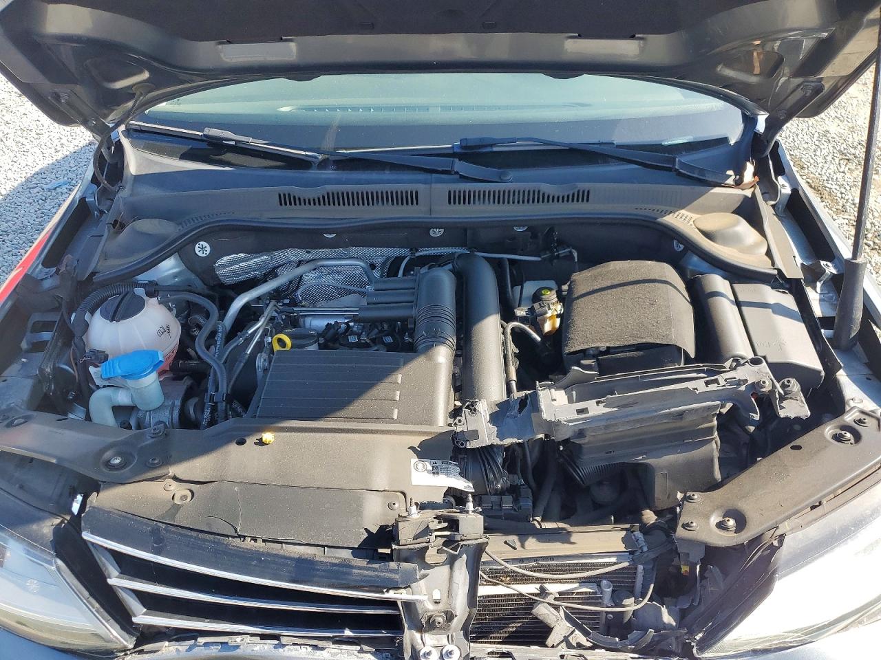 2017 Volkswagen Jetta S Серый vin: 3VW167AJ4HM317983