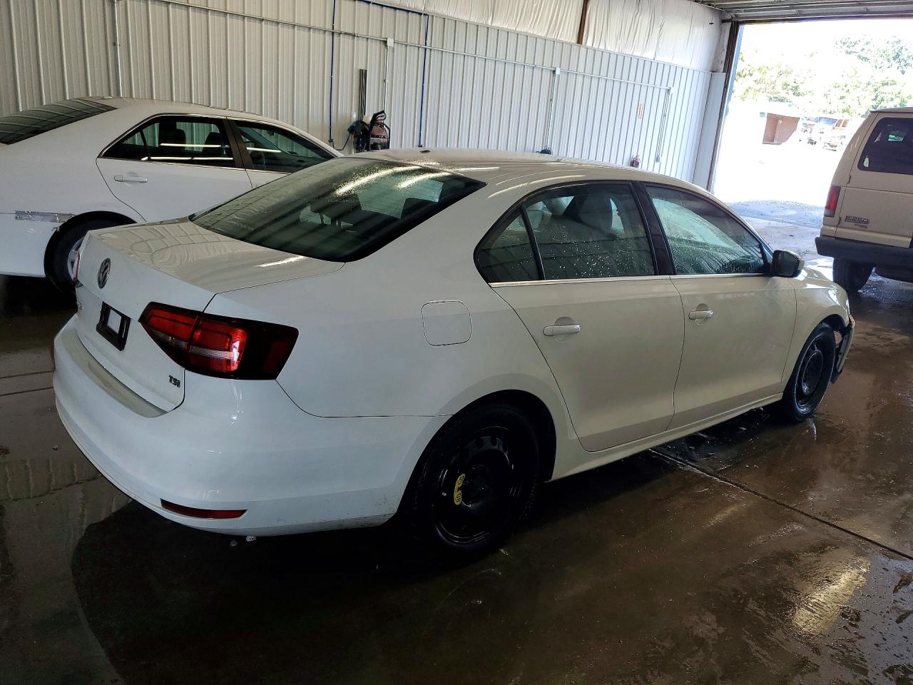2017 Volkswagen Jetta S White vin: 3VW167AJ5HM241352