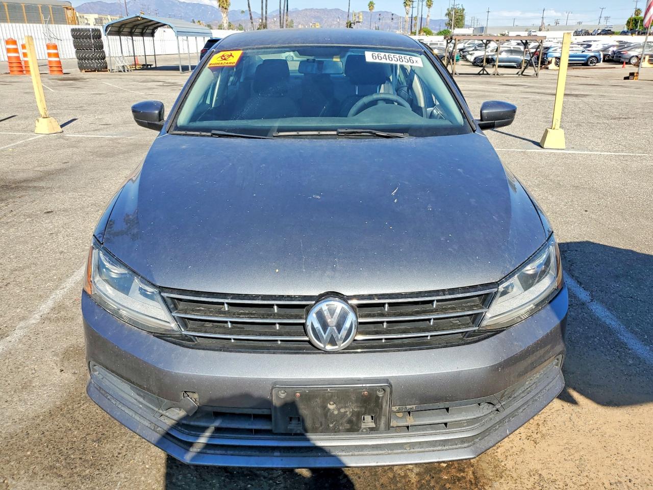 2018 Volkswagen Jetta S Gray vin: 3VW167AJ6JM232553