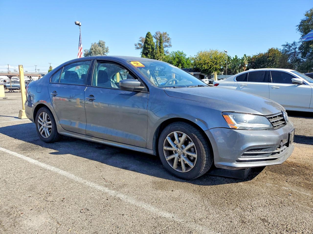 2018 Volkswagen Jetta S Gray vin: 3VW167AJ6JM232553