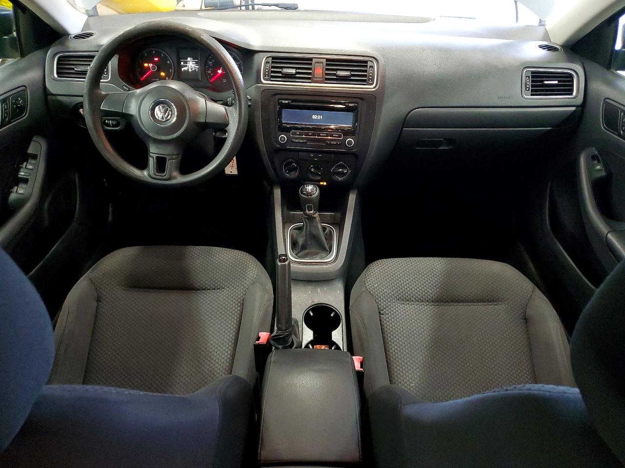 2014 Volkswagen Jetta Base Gray vin: 3VW1K7AJ1EM370650