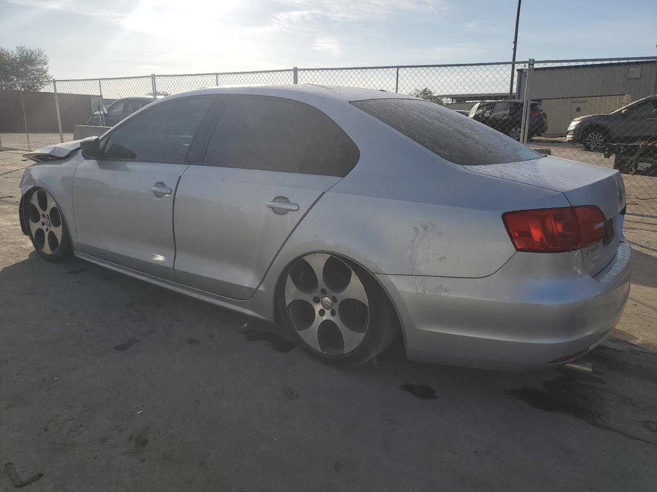 2012 Volkswagen Jetta Base Silver vin: 3VW1K7AJ2CM358147