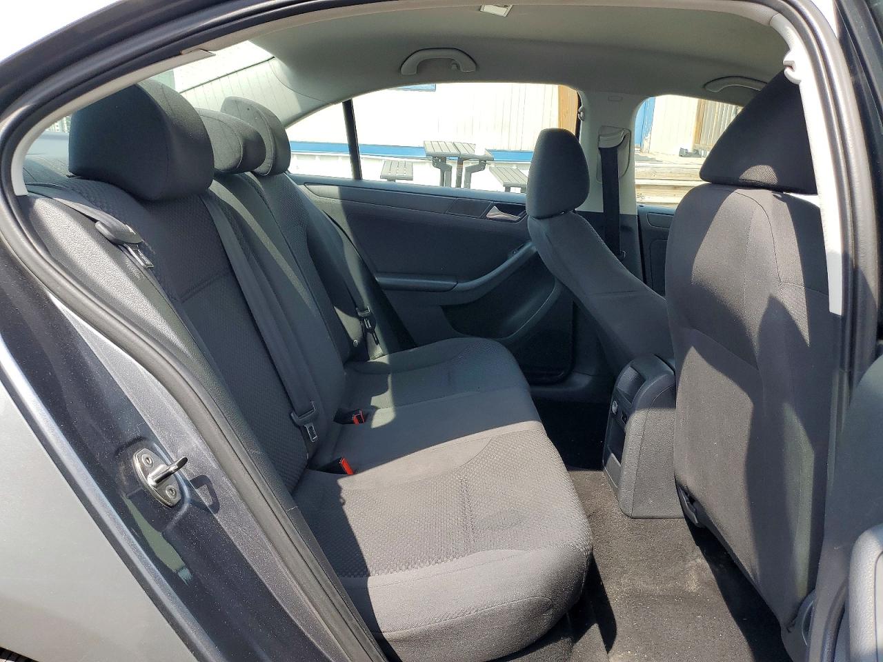 2014 Volkswagen Jetta Base Gray vin: 3VW1K7AJ3EM322003