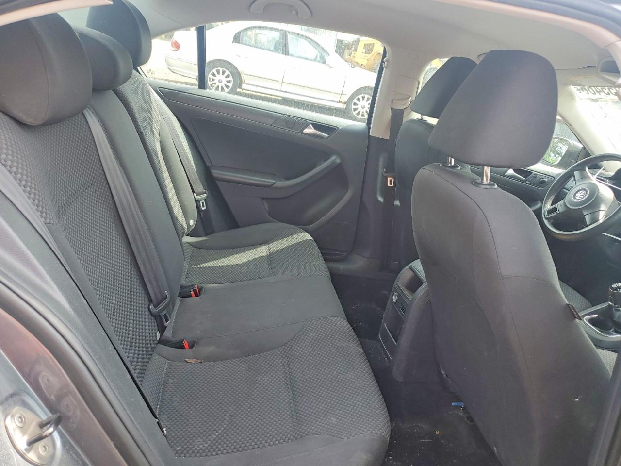 2013 Volkswagen Jetta Base Gray vin: 3VW1K7AJ4DM300767