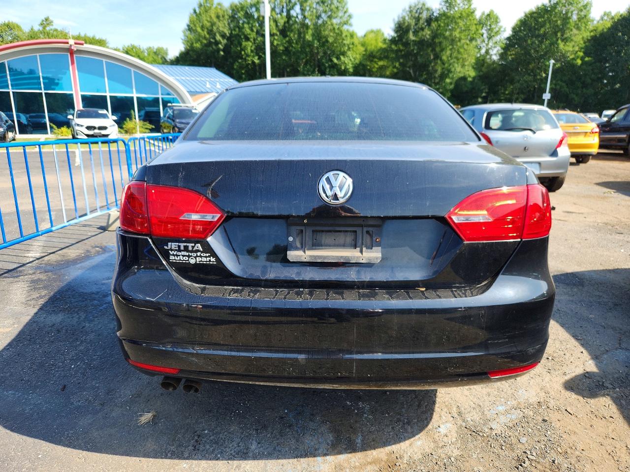 2014 Volkswagen Jetta Base Черный vin: 3VW1K7AJ4EM337268