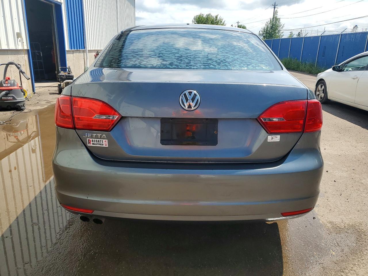 2013 Volkswagen Jetta Base Gray vin: 3VW1K7AJ5DM270890