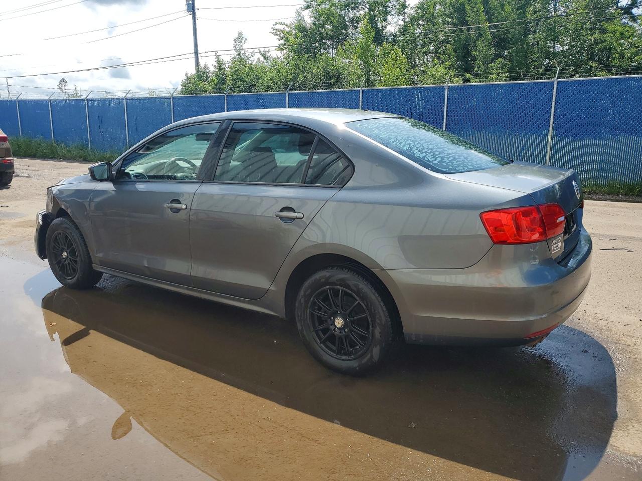 2013 Volkswagen Jetta Base Gray vin: 3VW1K7AJ5DM270890