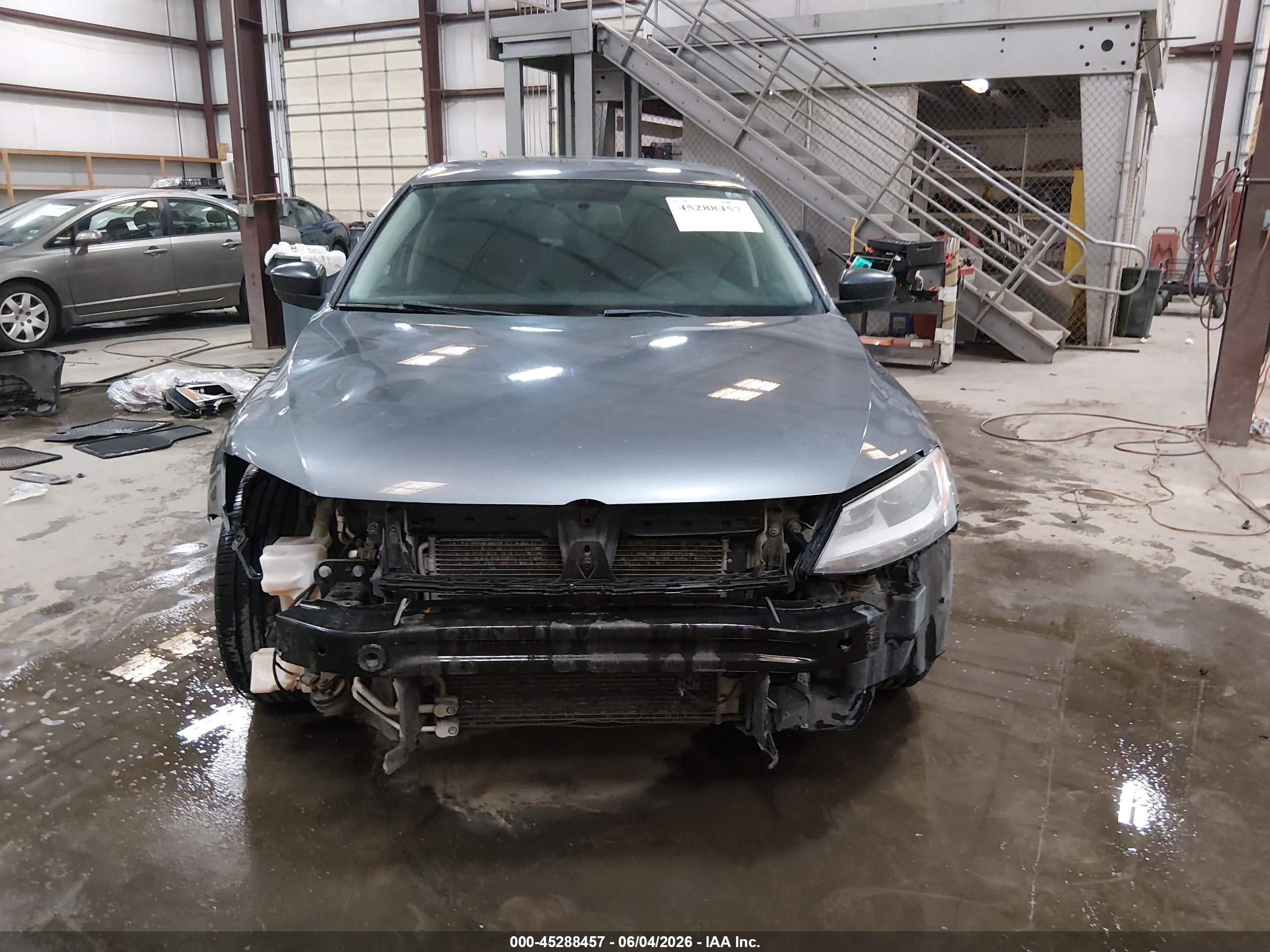 2015 Volkswagen Jetta 2.0l S Синий vin: 3VW1K7AJ5FM216282