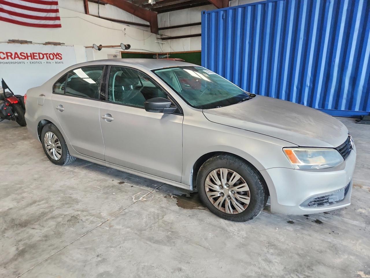 2011 Volkswagen Jetta Base Gray vin: 3VW1K7AJ6BM392350