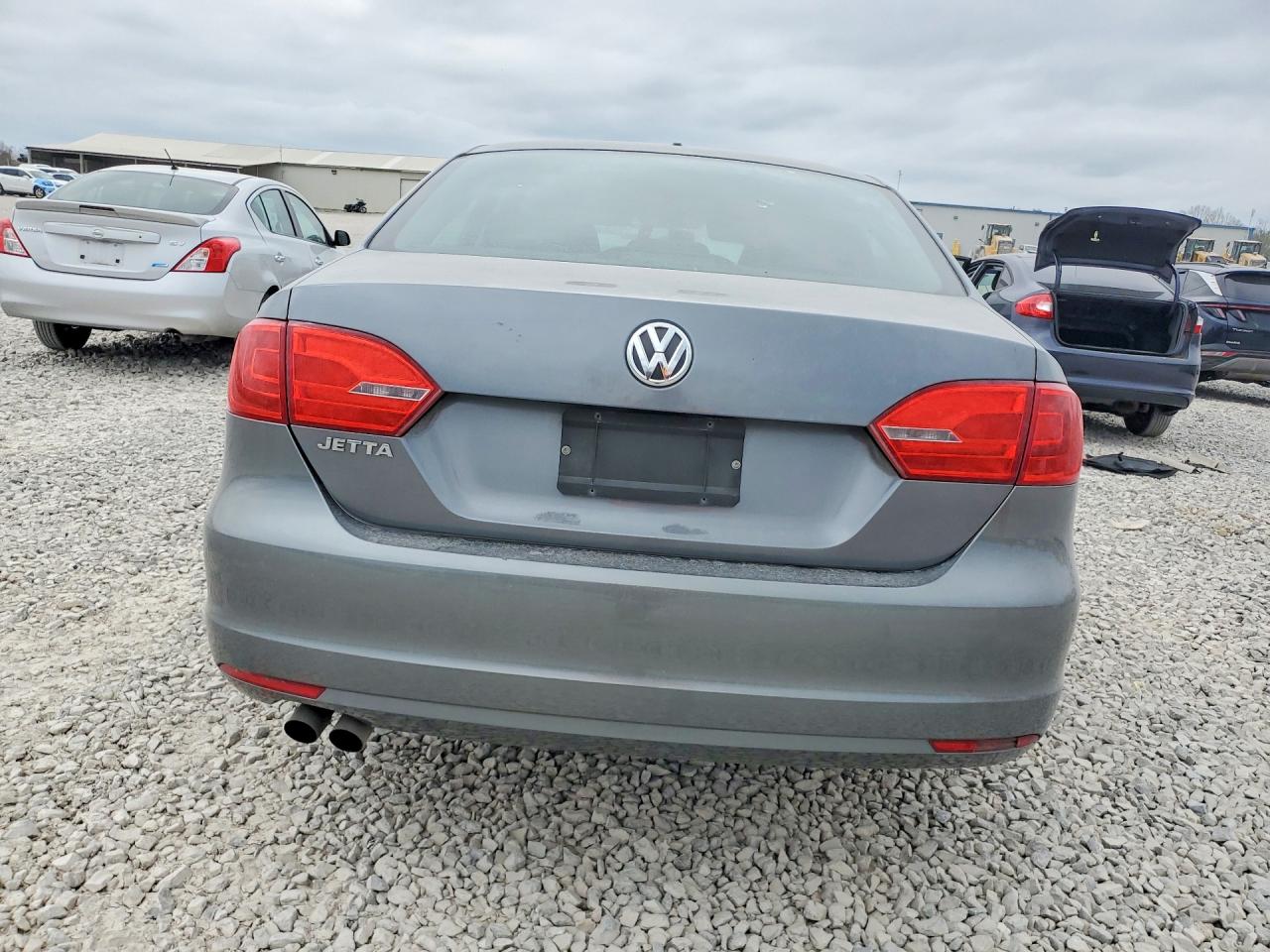 2012 Volkswagen Jetta Gray vin: 3VW1K7AJ6CM331243