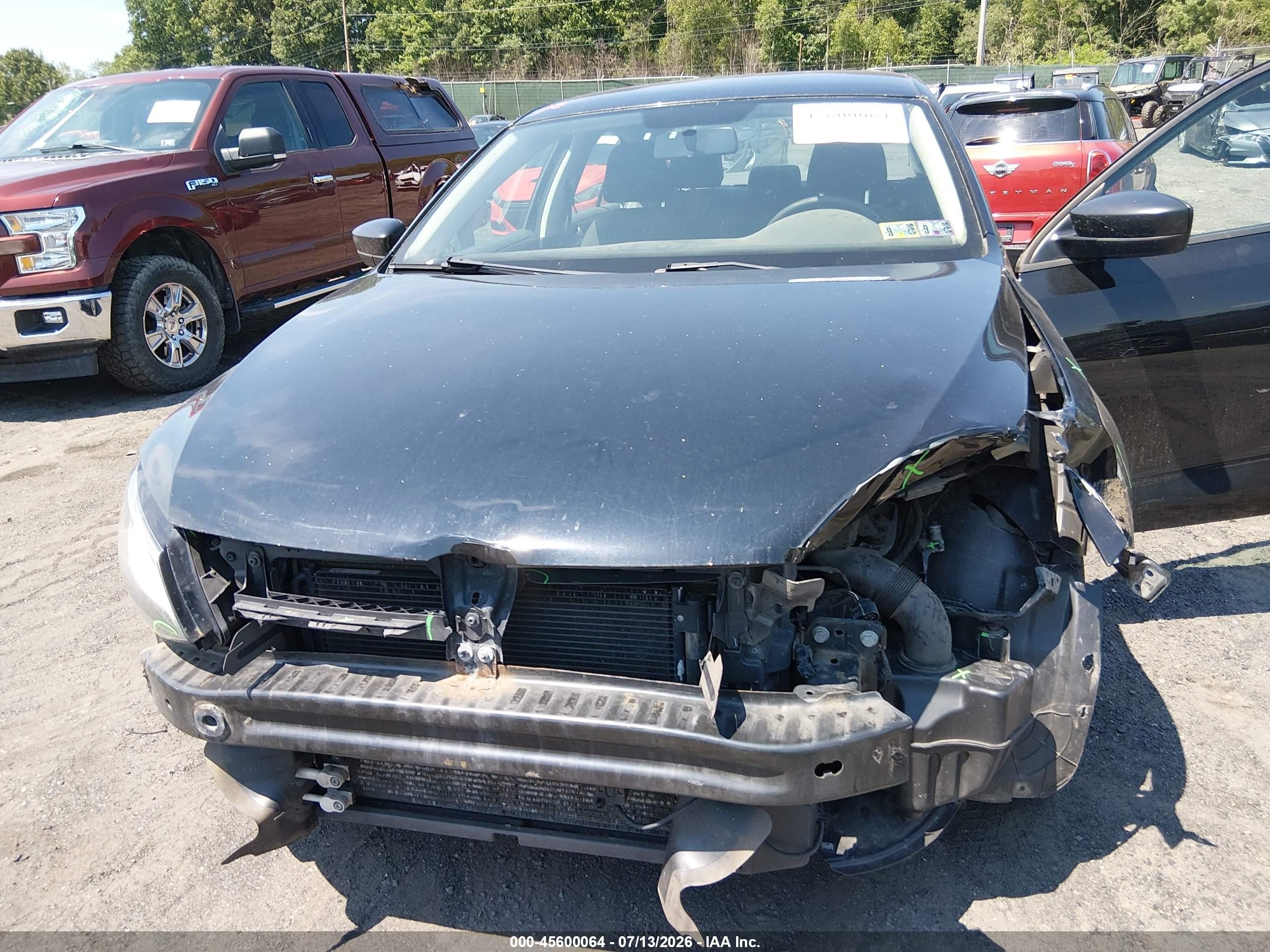 2014 Volkswagen Jetta 2.0l S Черный vin: 3VW1K7AJ6EM324781