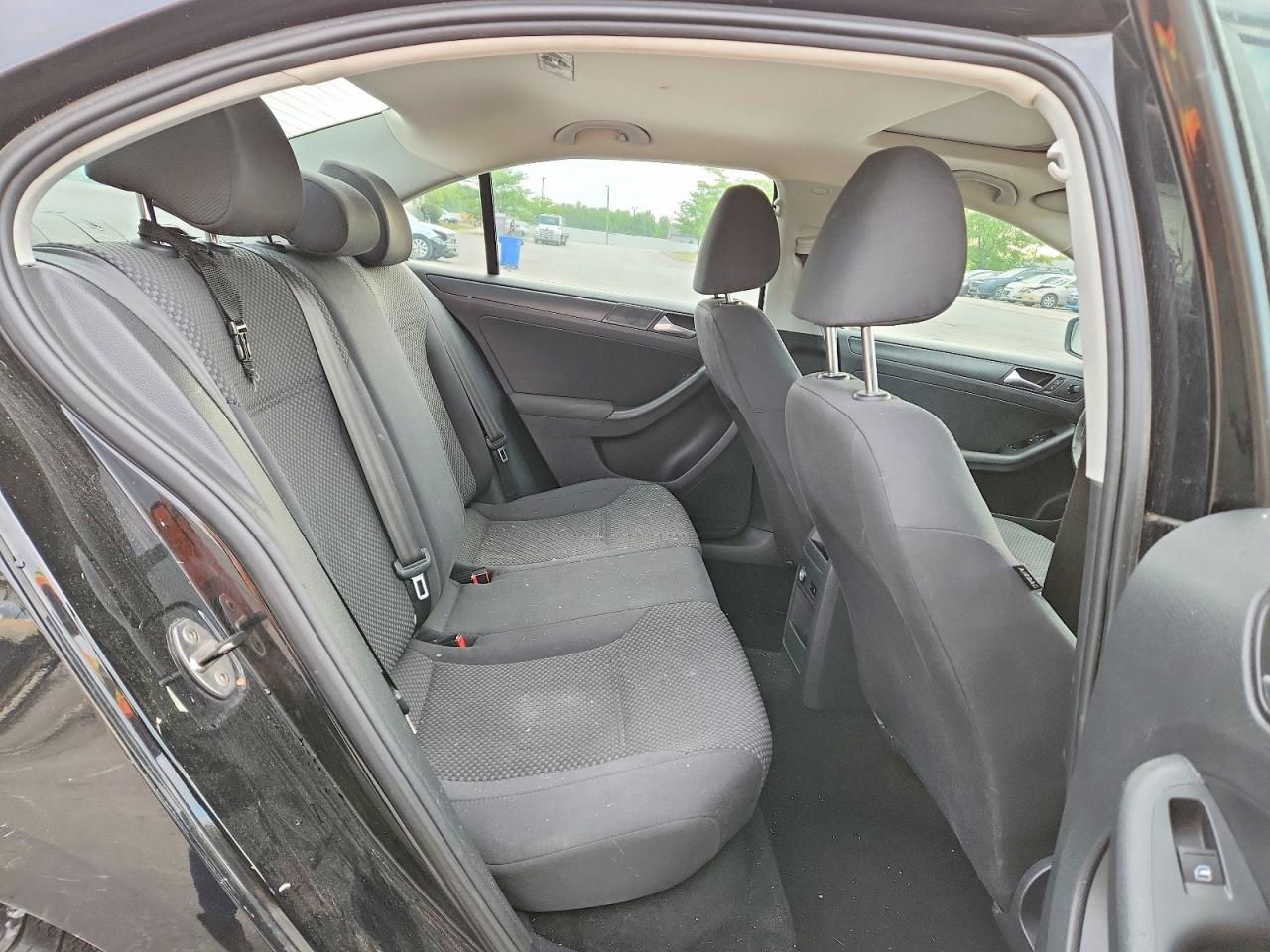 2012 Volkswagen Jetta Base Black vin: 3VW1K7AJ7CM348875