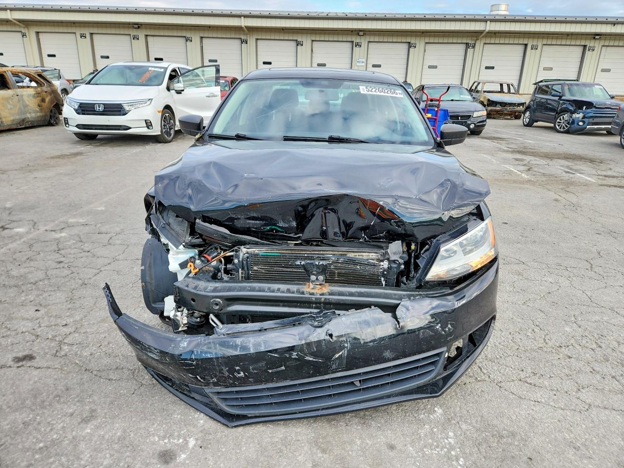2012 Volkswagen Jetta Base Black vin: 3VW1K7AJ7CM348875