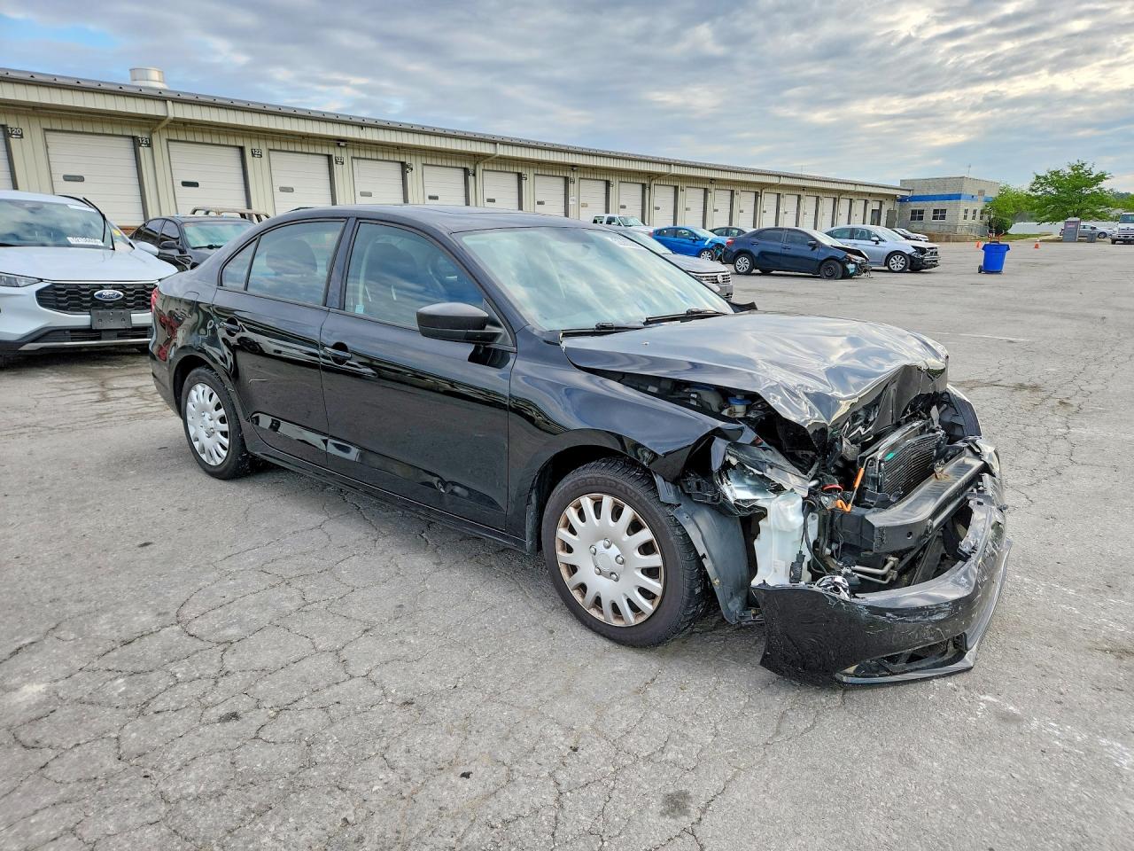2012 Volkswagen Jetta Base Black vin: 3VW1K7AJ7CM348875
