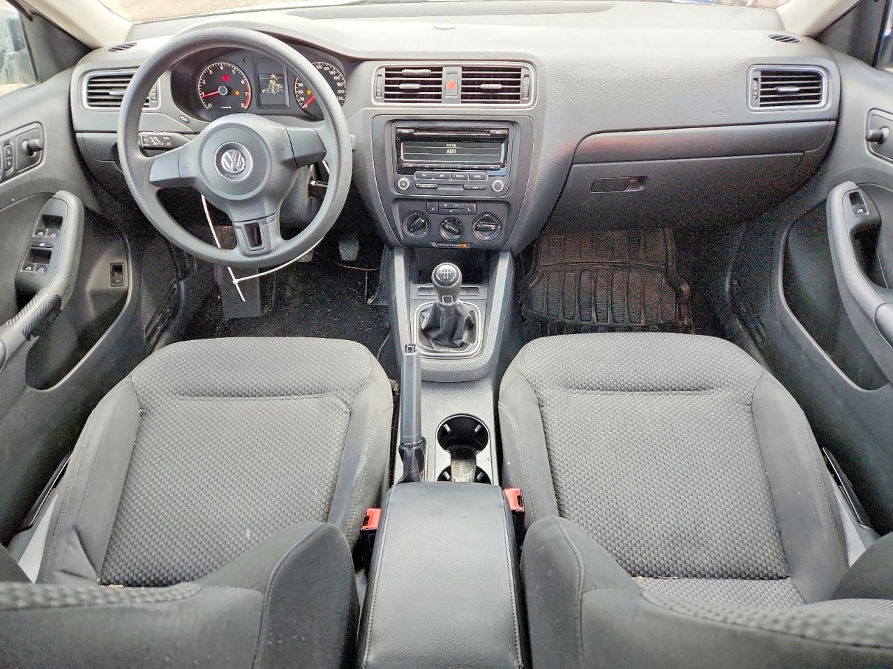 2013 Volkswagen Jetta Base White vin: 3VW1K7AJ7DM269515