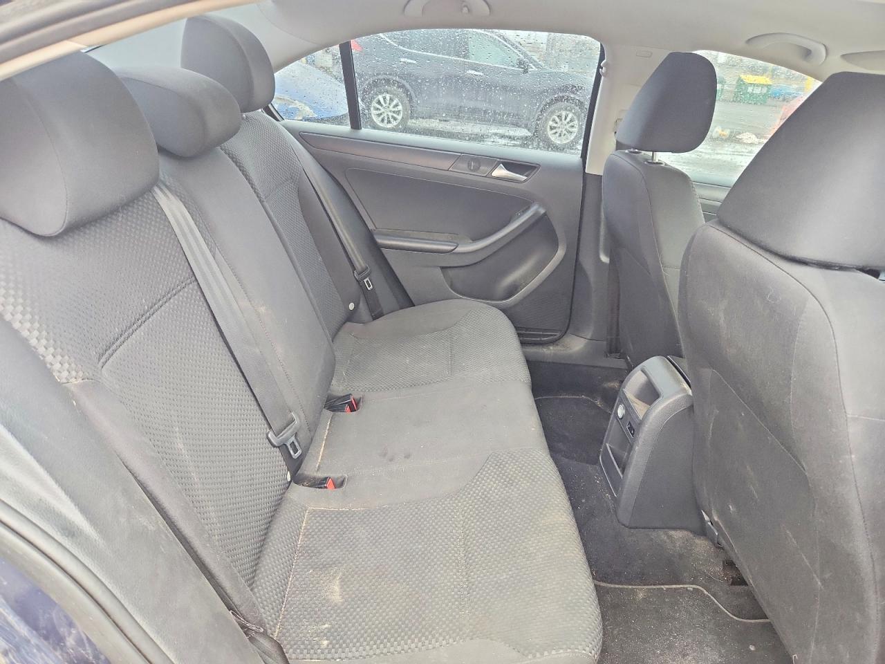 2014 Volkswagen Jetta Base Blue vin: 3VW1K7AJ7EM404445