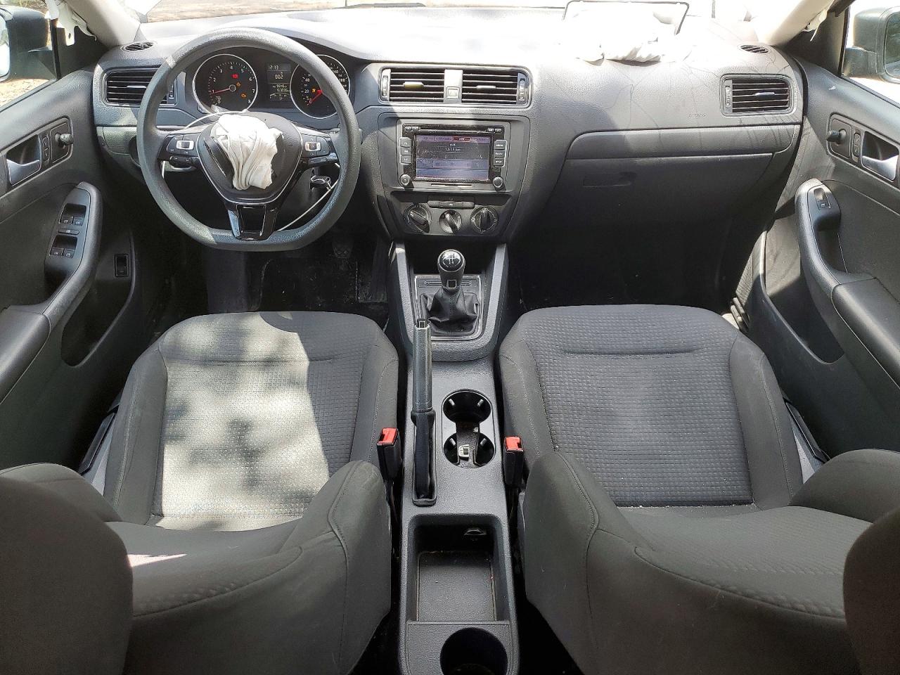 2015 Volkswagen Jetta Base Серый vin: 3VW1K7AJ9FM220710