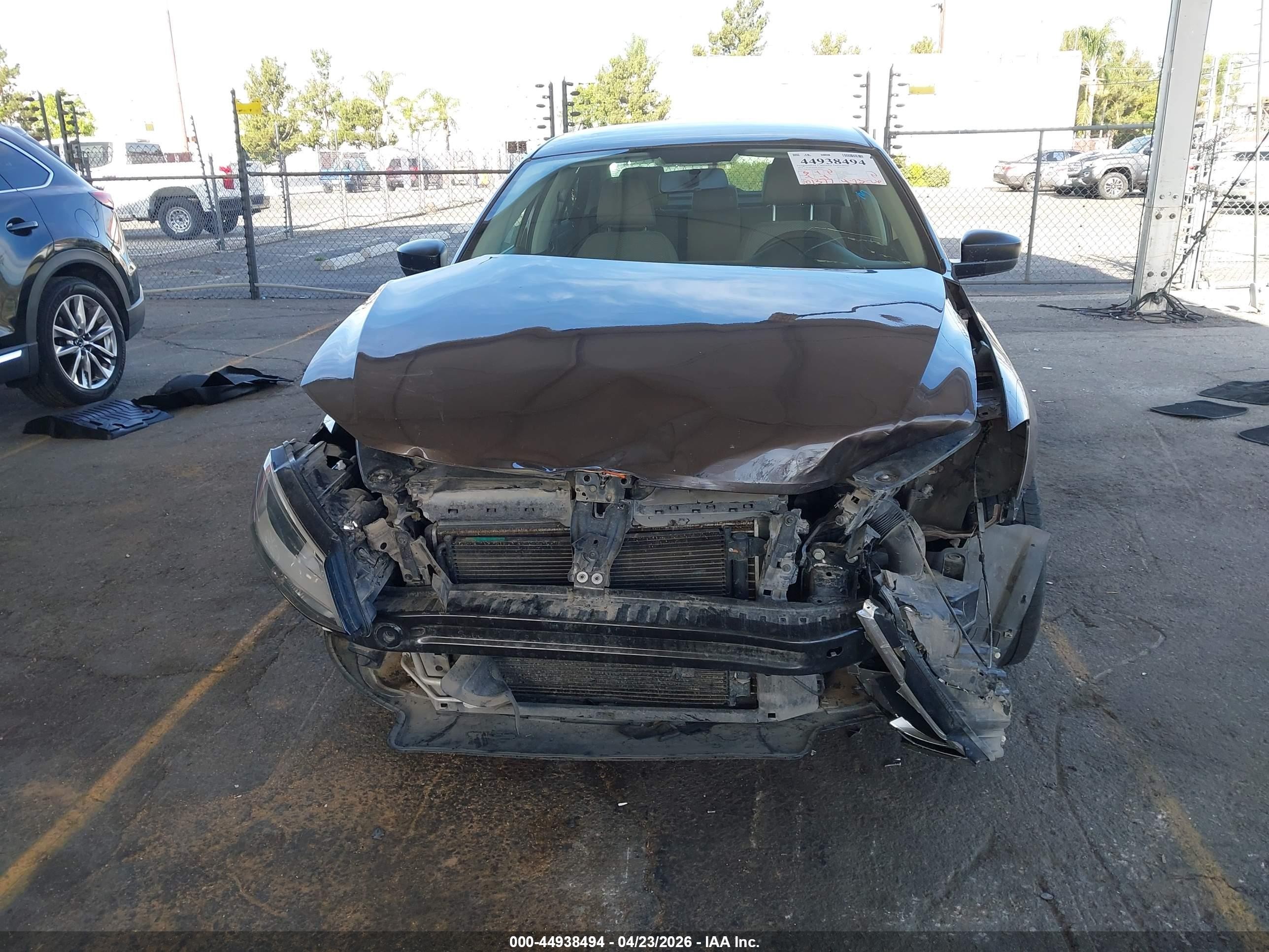 2013 Volkswagen Jetta 2.0l S Brown vin: 3VW1K7AJXDM389986
