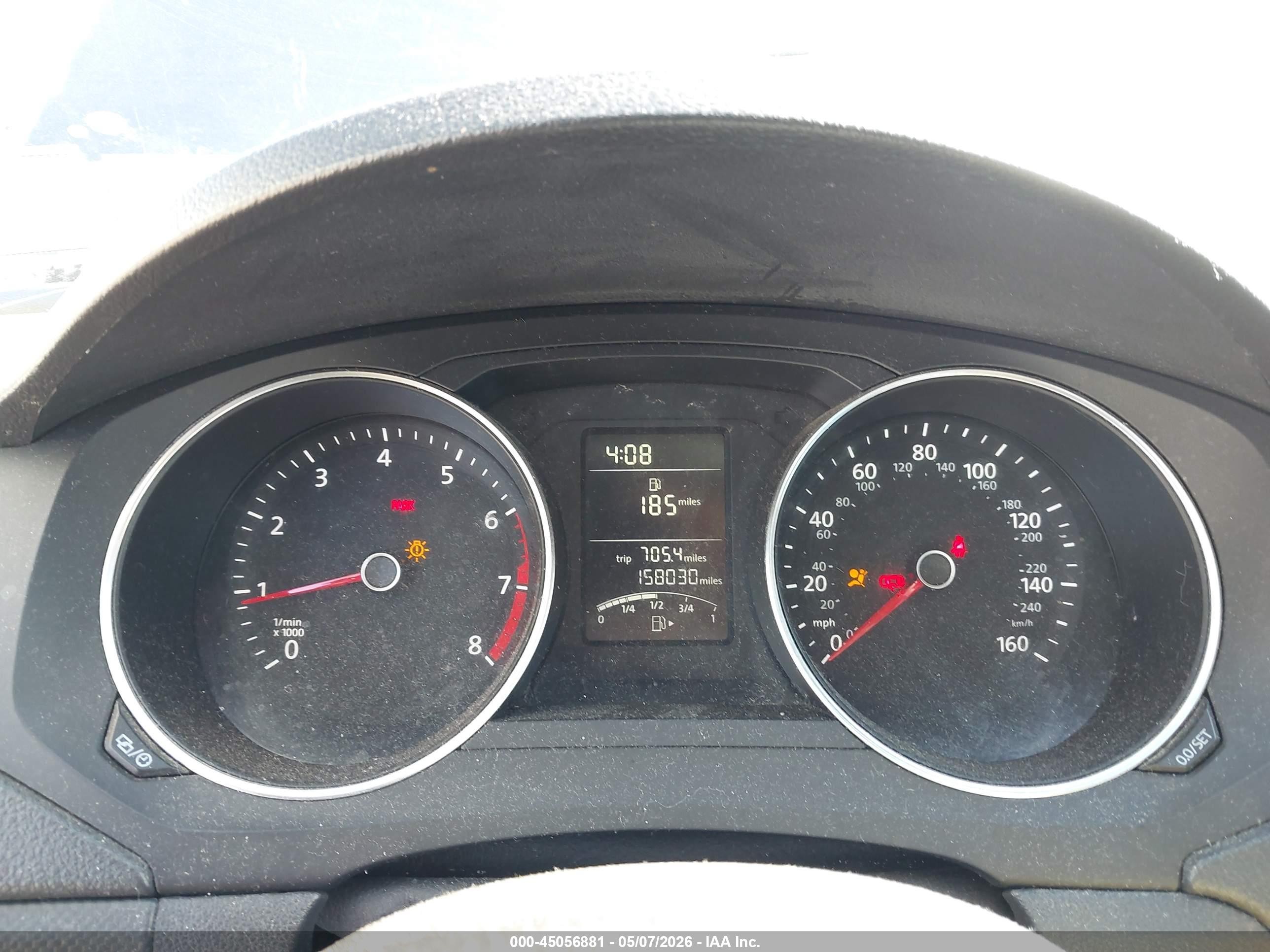 2015 Volkswagen Jetta 2.0l S Gray vin: 3VW1K7AJXFM357834