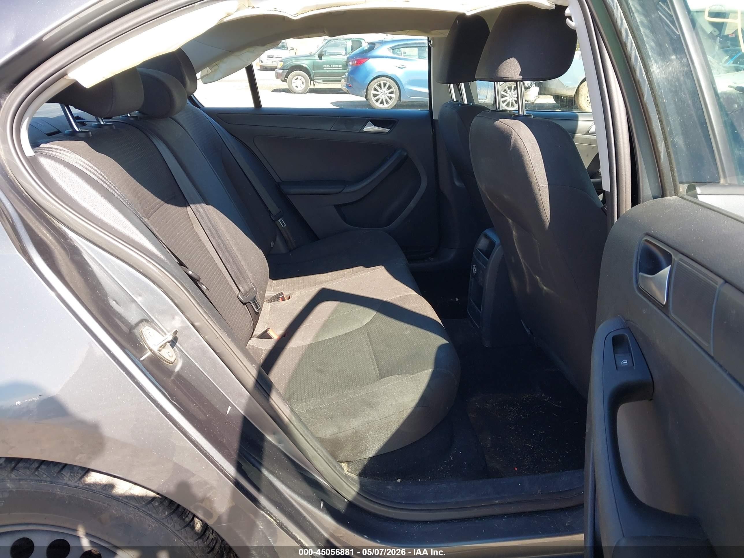 2015 Volkswagen Jetta 2.0l S Gray vin: 3VW1K7AJXFM357834