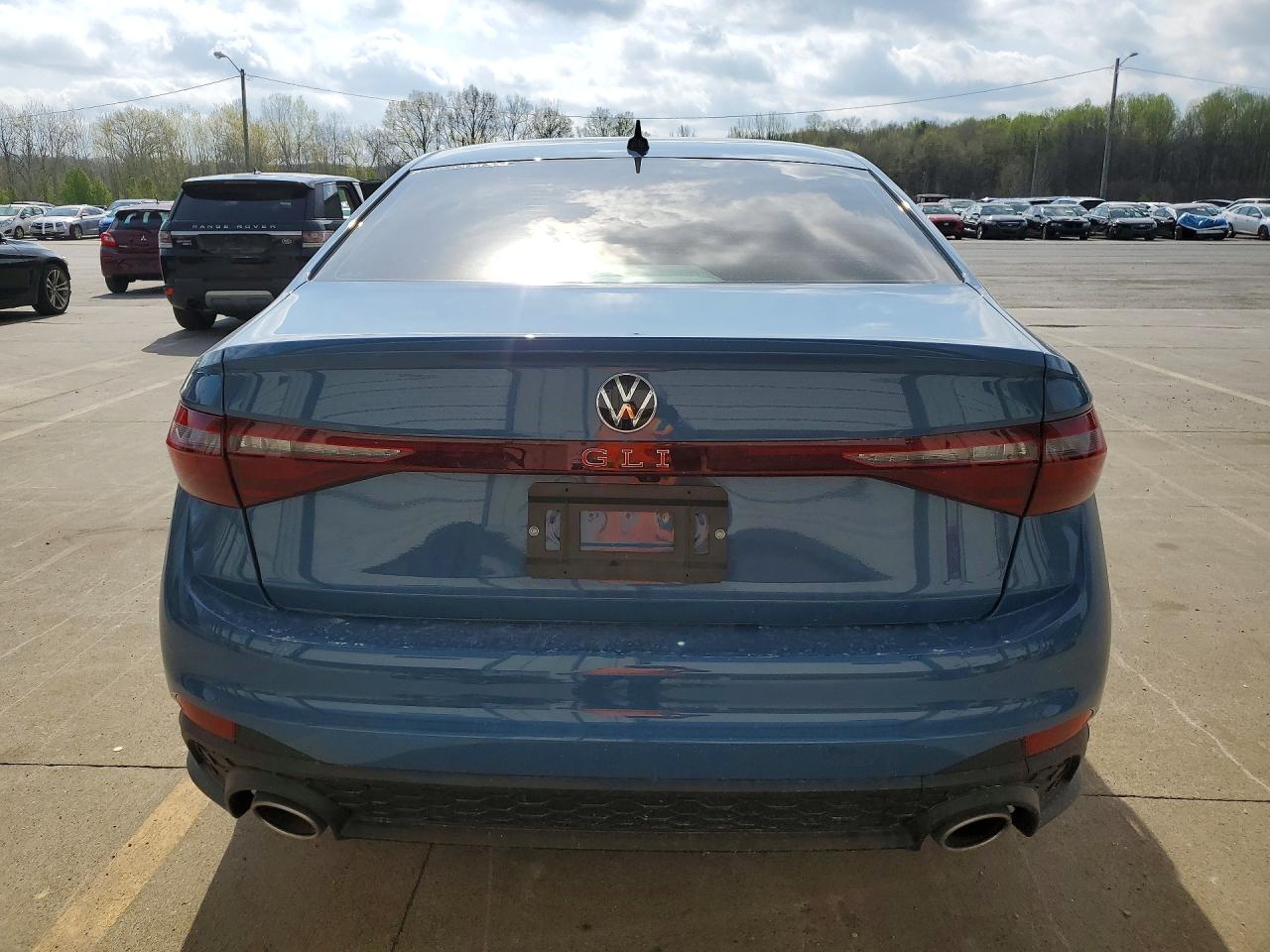 2026 Volkswagen Jetta Gli Autobahn Blue vin: 3VW1M7BU1TM015137