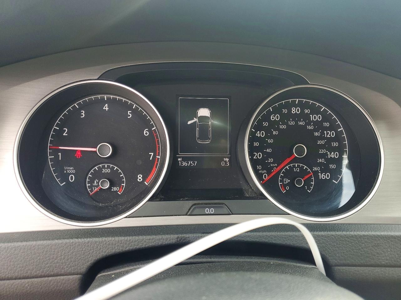 2015 Volkswagen Golf Blue vin: 3VW217AU0FM024656