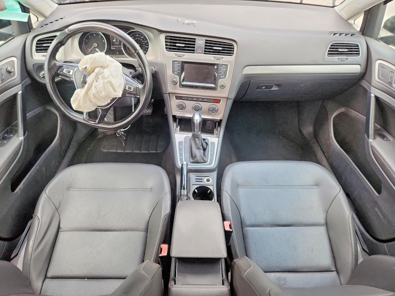 2015 Volkswagen Golf Black vin: 3VW217AU0FM026651