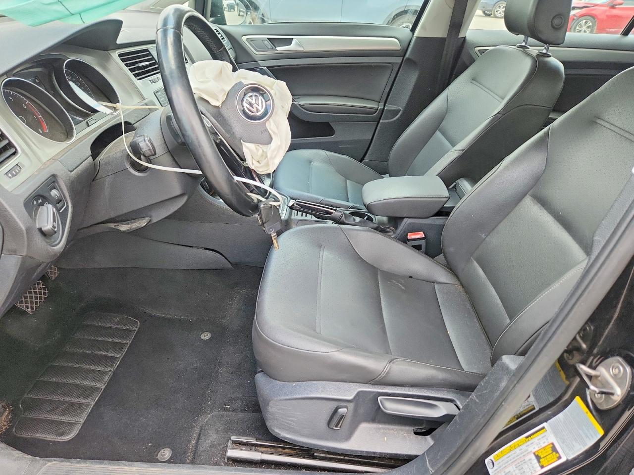 2015 Volkswagen Golf Black vin: 3VW217AU0FM026651