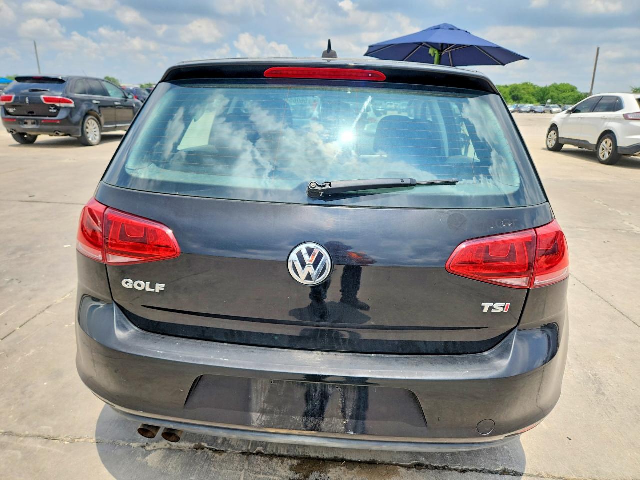 2015 Volkswagen Golf Black vin: 3VW217AU0FM026651