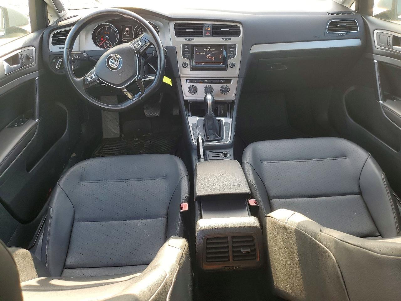 2015 Volkswagen Golf Белый vin: 3VW217AU0FM033180