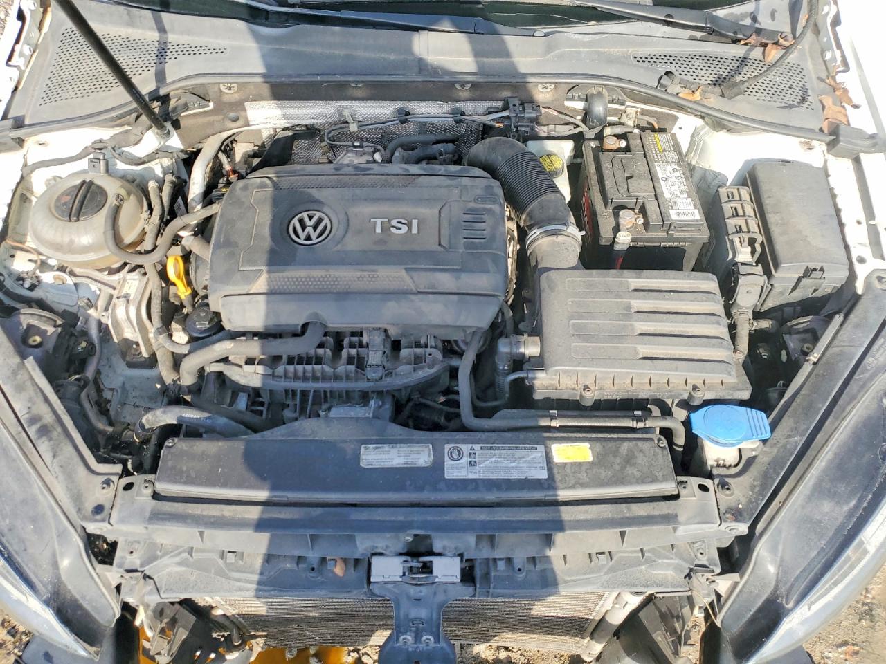 2015 Volkswagen Golf Белый vin: 3VW217AU0FM033180