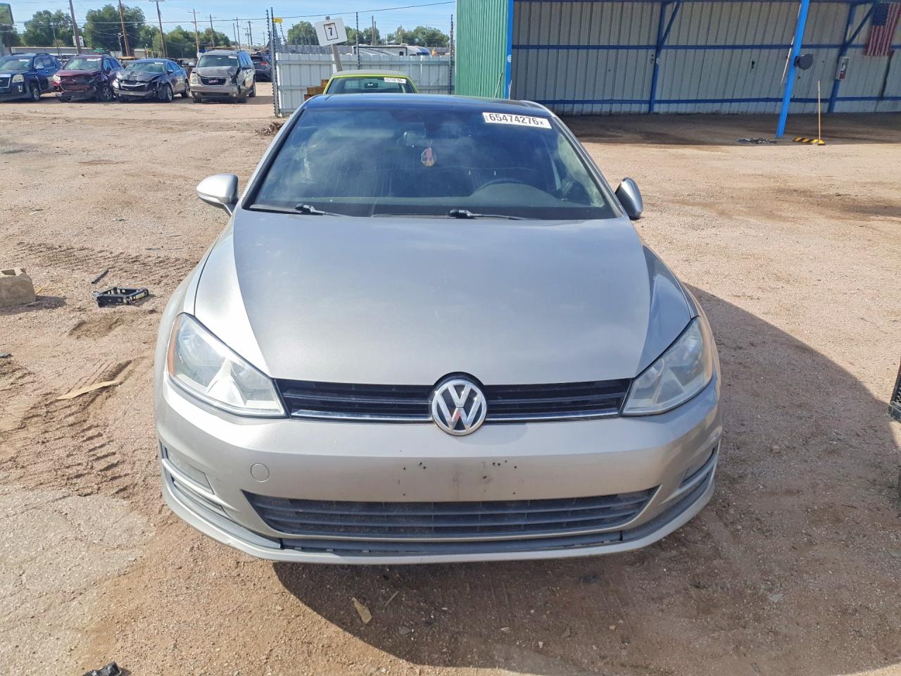 2015 Volkswagen Golf Silver vin: 3VW217AU1FM014573
