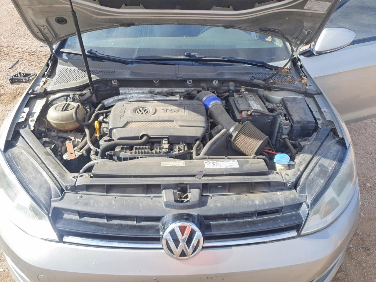 2015 Volkswagen Golf Silver vin: 3VW217AU1FM014573