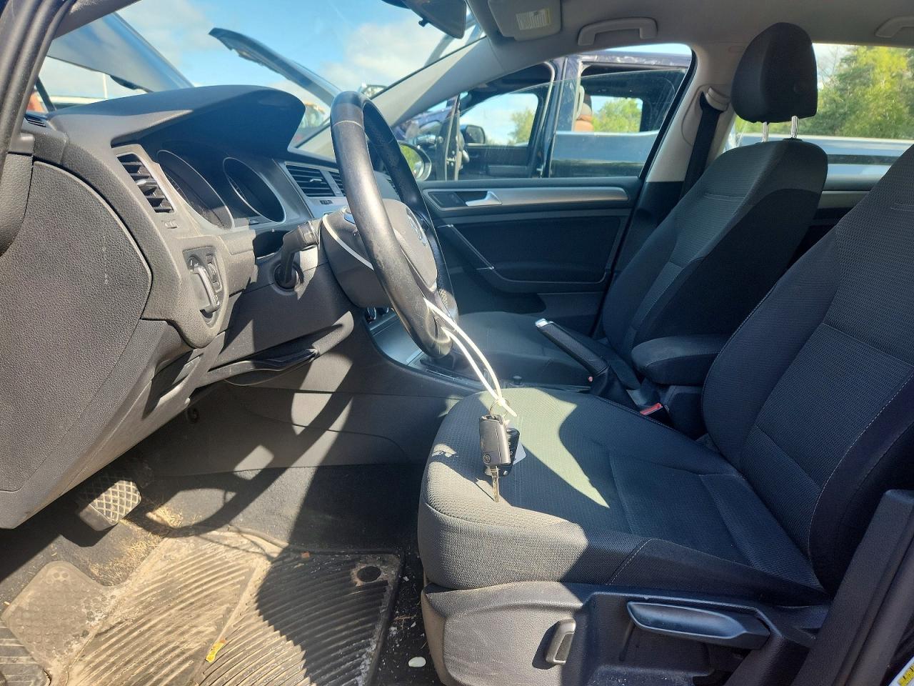 2015 Volkswagen Golf Black vin: 3VW217AU2FM037277
