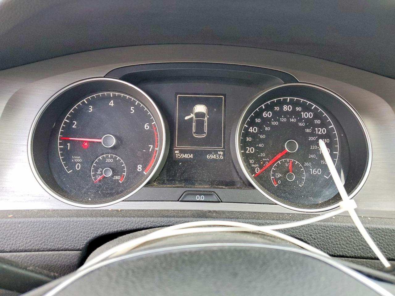 2015 Volkswagen Golf Черный vin: 3VW217AU3FM094667