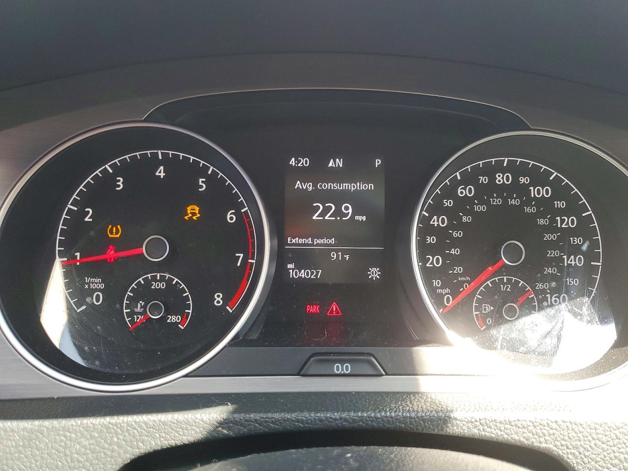 2015 Volkswagen Golf White vin: 3VW217AU4FM044778