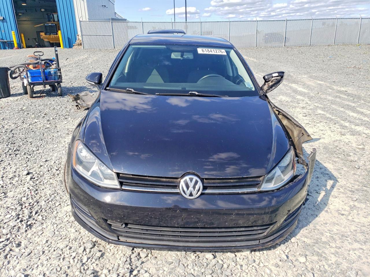2015 Volkswagen Golf Black vin: 3VW217AU4FM074136