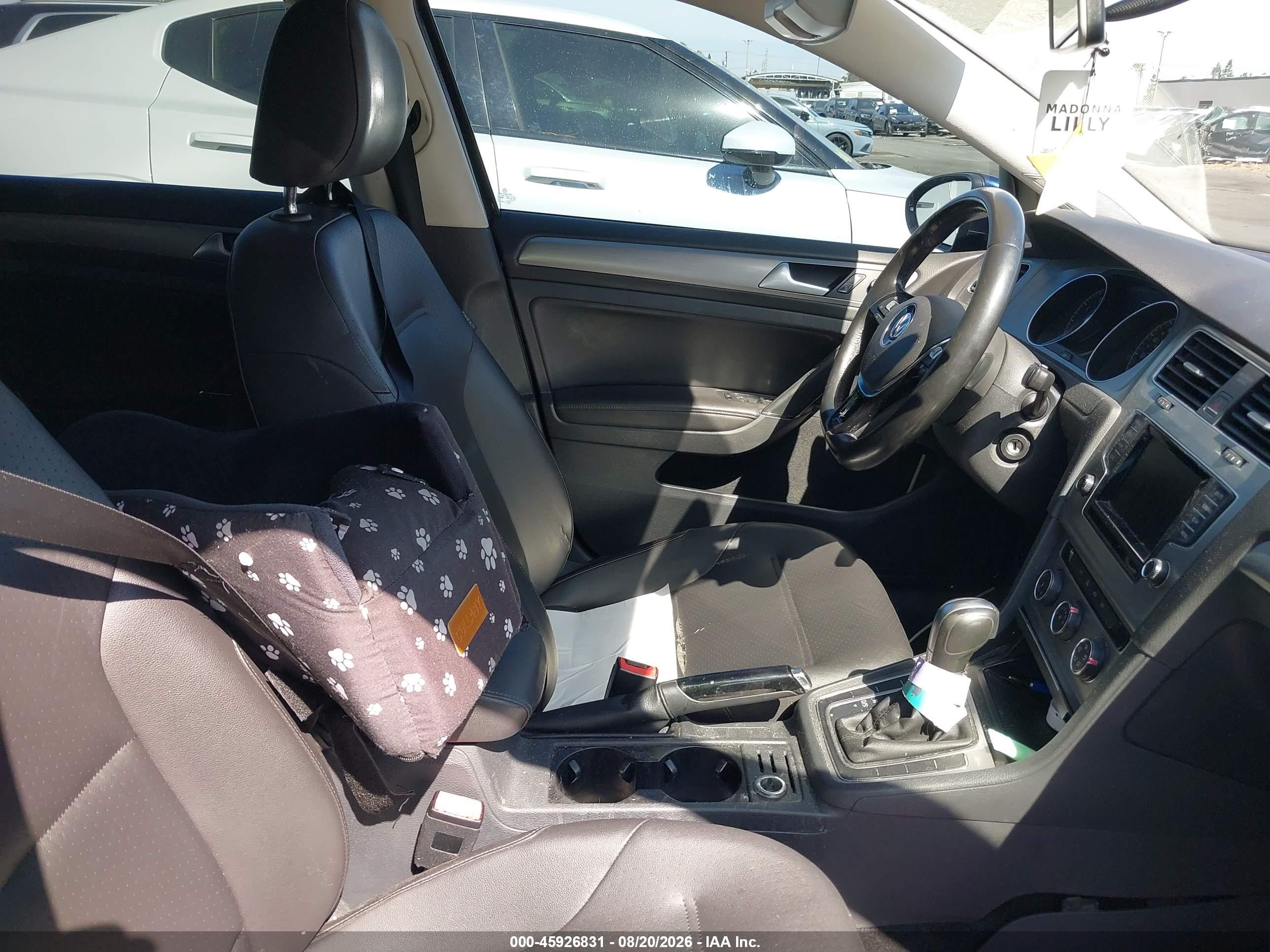 2015 Volkswagen Golf Tsi S 4-door Dark Blue vin: 3VW217AU4FM082575