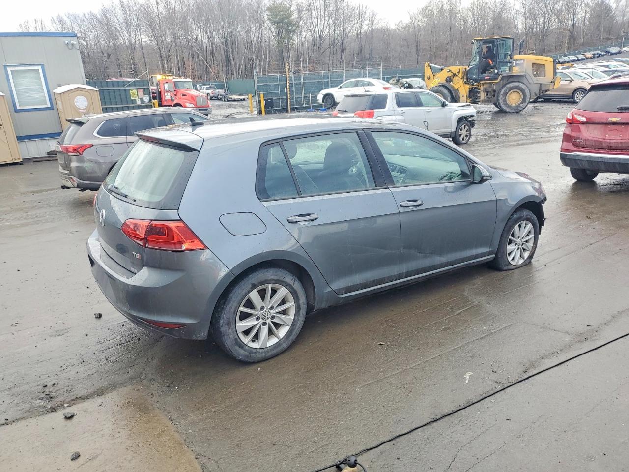 2015 Volkswagen Golf Gray vin: 3VW217AU5FM090751