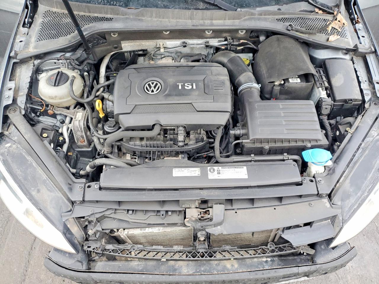 2015 Volkswagen Golf Gray vin: 3VW217AU5FM090751