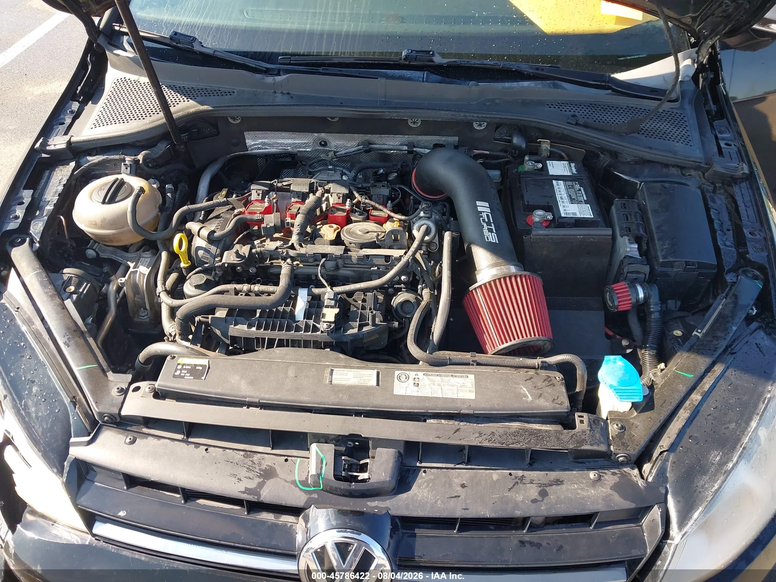 2015 Volkswagen Golf Tsi S 4-door Black vin: 3VW217AU8FM010262