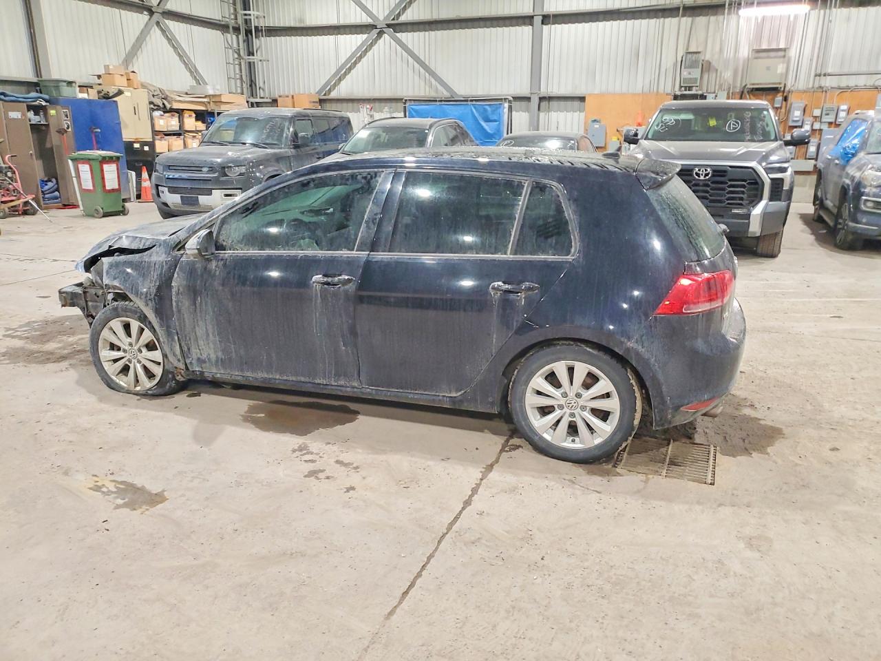 2015 Volkswagen Golf Black vin: 3VW217AU9FM002851